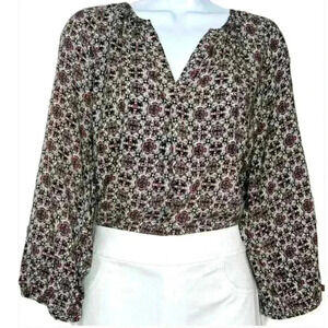 Soiree Long Sleeve Pattern Blouse (K20)